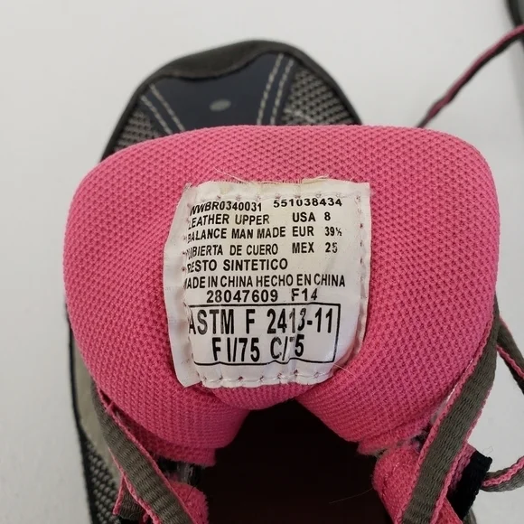 Brahma Womens Steel Toe Leather Work Shoes Sneakers Size 8 - Picture 7 of 7